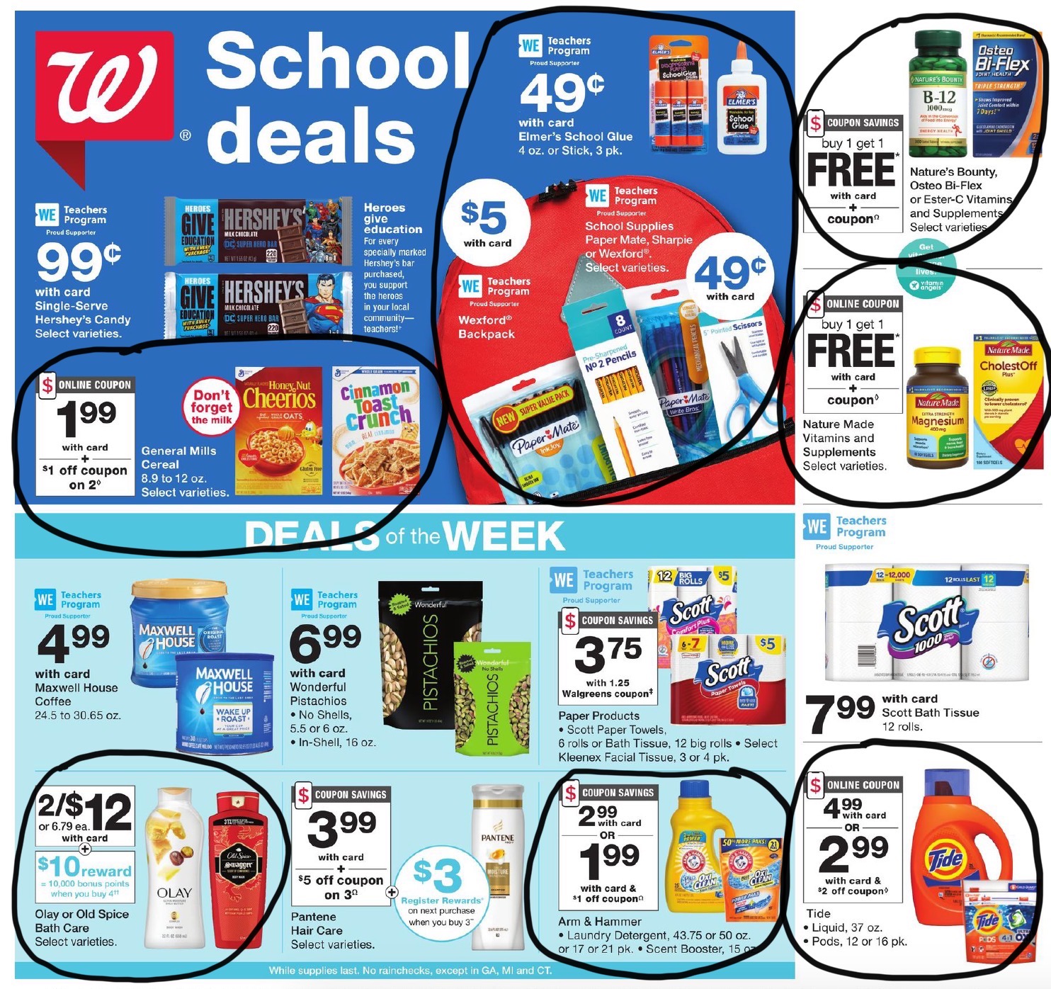 Walgreens Ad Scan For The Week Of 8/2/20-8/8/20 (We've Circled Our Faves!)