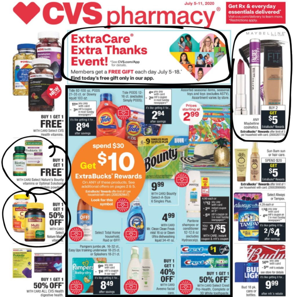 7-5-2020 CVS Ad Scan Page 1