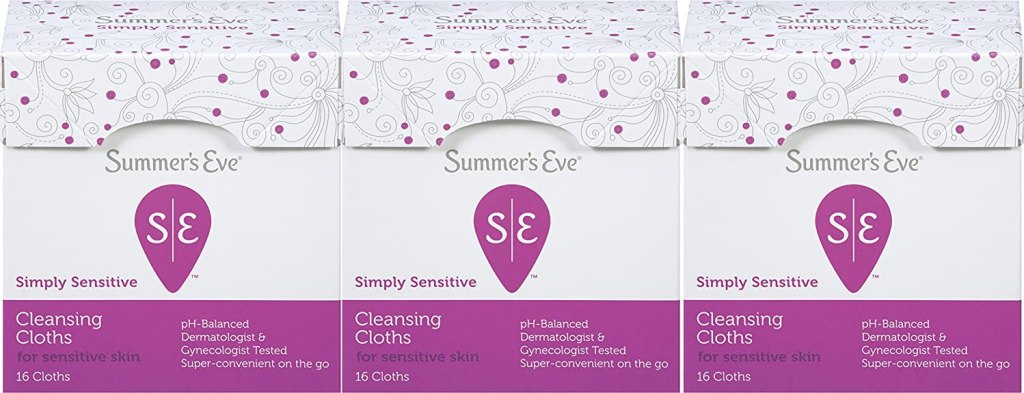 summers eve cleansing cloths 3-pack