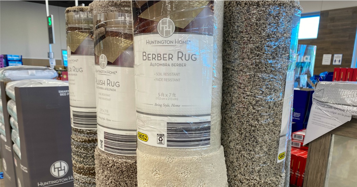 Huntington Home 5'x7' Area Rugs Only $19.99 at ALDI