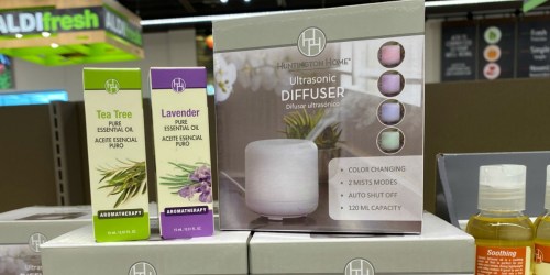 Huntington Home Diffusers Only $9.99 at ALDI