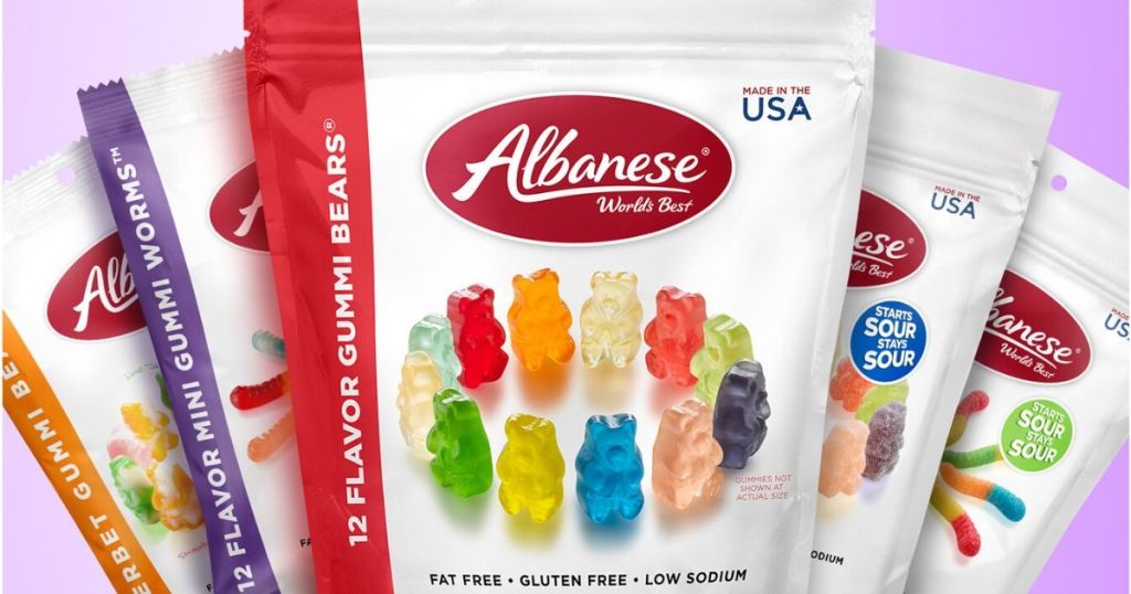 bags of gummy bears