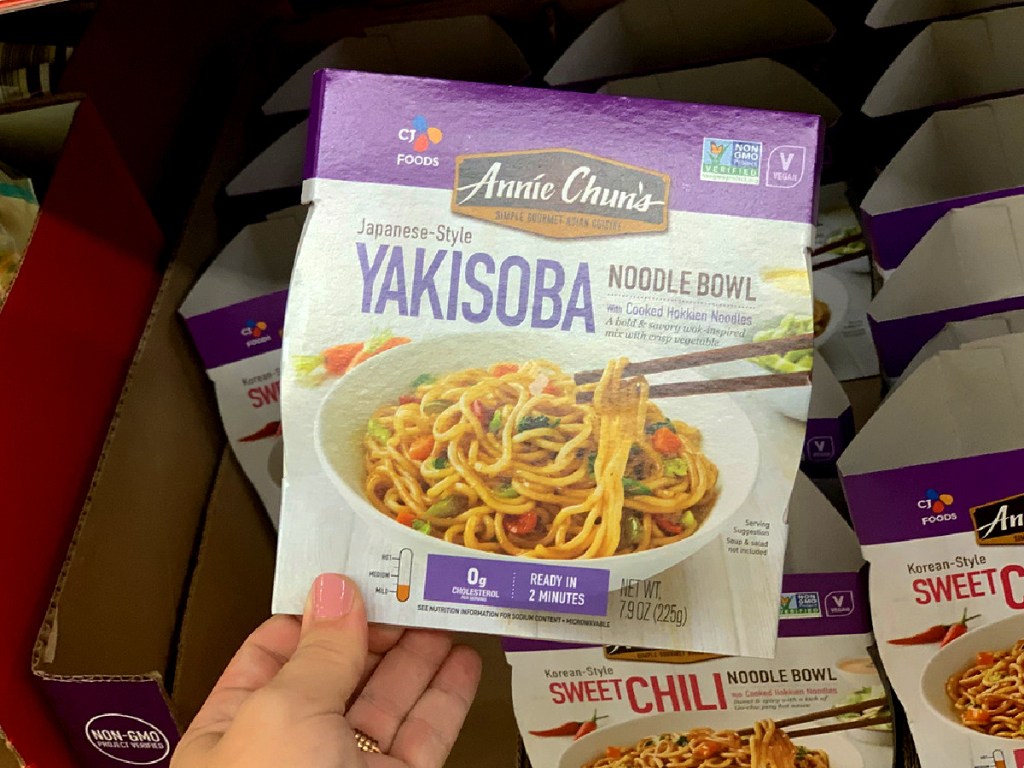 Annie Chun's Yakisoba Noodle Bowls at ALDI