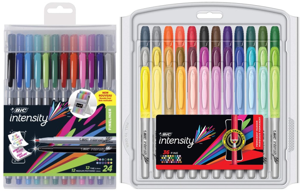BIC markers in value packs