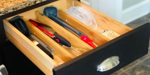 Organize Your Kitchen Drawers w/ These Drawer Dividers (Under $5 Each!)