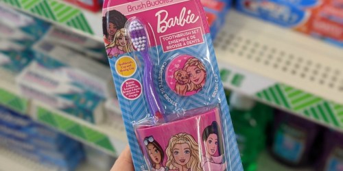 Kids Toothbrush Sets, Mouthwash, & More Only $1 at Dollar Tree | Disney, Hot Wheels, Barbie