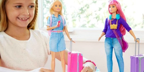 Barbie Travel Set w/ Dog & Accessories Only $12.95 on Amazon (Regularly $20)