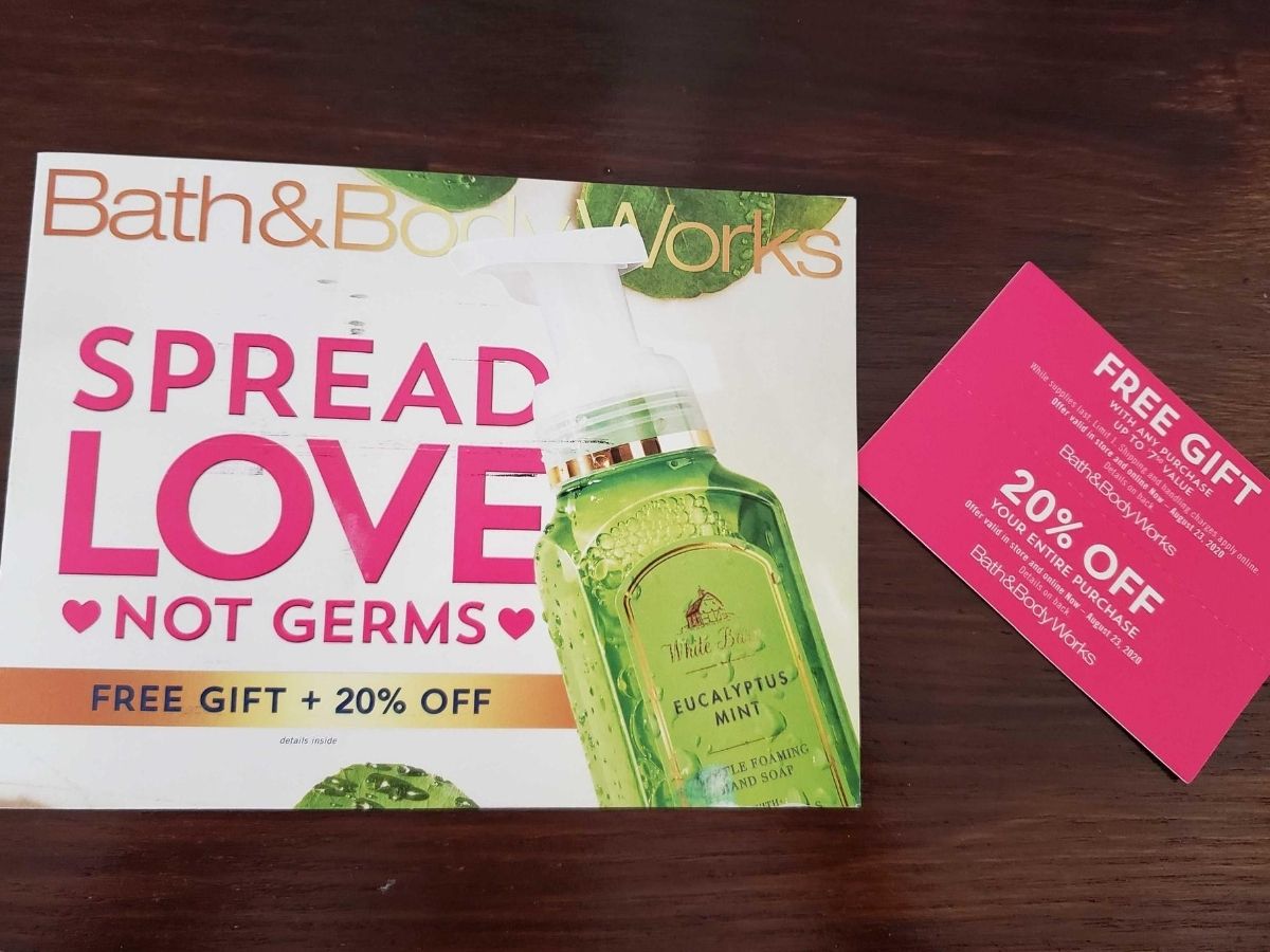 New Bath Body Works Coupon Booklet W Freebie Offer   Bath Body Works Coupons 1 