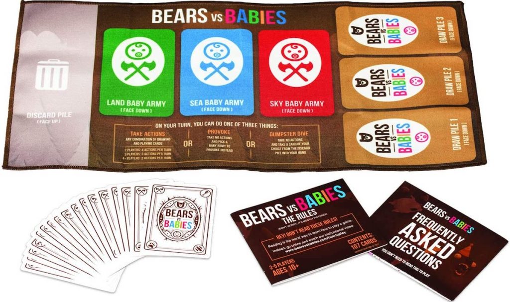 Bears vs Babies card game