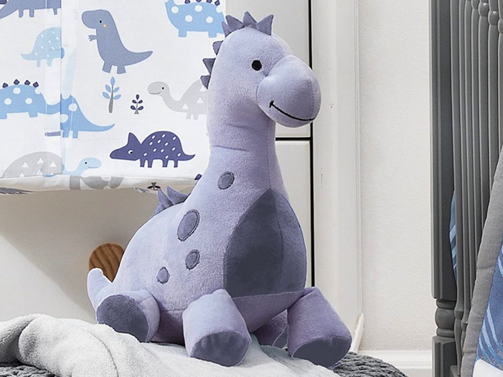 bedtime originals roar dinosaur plush rex