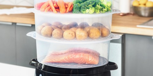 Bella 3-Tier Food Steamer Only $29.99 Shipped on BestBuy.com (Regularly $40) | Awesome Reviews