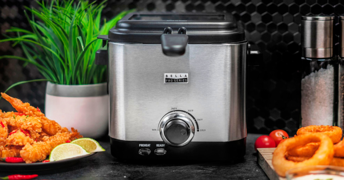 Bella Stainless Steel Deep Fryer Only $29.99 Shipped on BestBuy.com (Regularly $40)