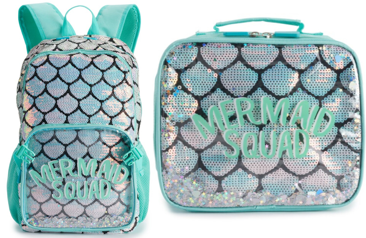 mermaid backpack kohls