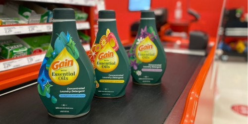 50% Off Gain Essential Oils Laundry Detergent After Target Gift Card
