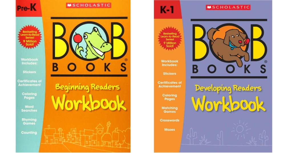 Bob Books workbooks