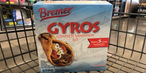 Bremer Gyros Sandwich Kit Only $7.49 at ALDI + More Greek Treats