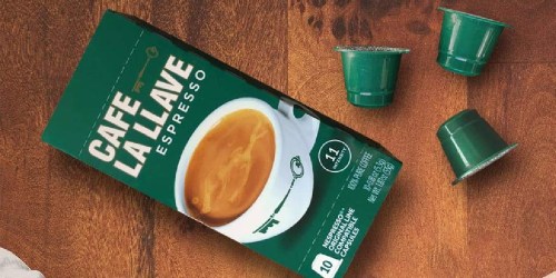 Café La Llave Espresso 80-Count Coffee Capsules Only $23.83 Shipped on Amazon