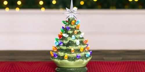 ** Hand-Painted Ceramic Christmas Trees Only $17.99 Shipped (Regularly $30) | May Sell Out
