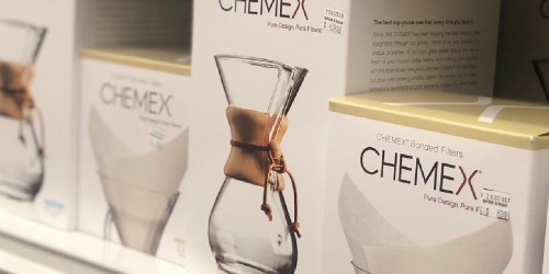 Chemex 8-Cup Glass Pour Over Coffee Maker Only $23 on WorldMarket.com (Regularly $46)
