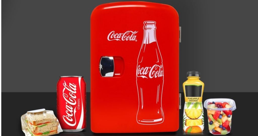 Walmart: Coca-Cola 6-Can Mini Fridge - Only $29