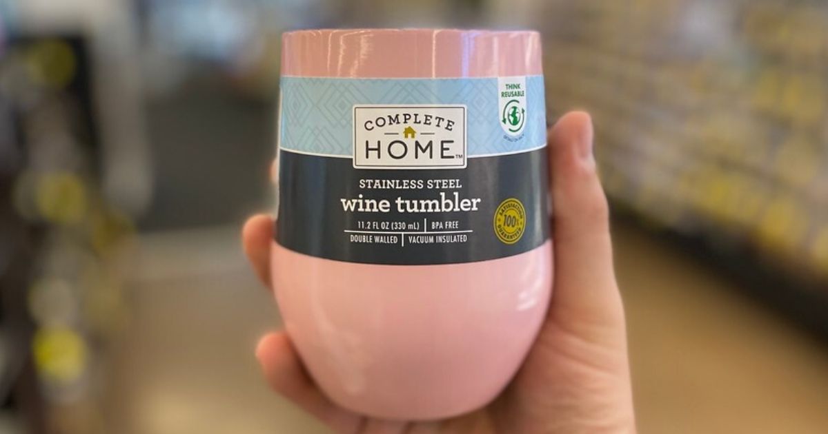Stainless Steel Wine Tumblers Just 4.50 Each at Walgreens (Regularly 9)