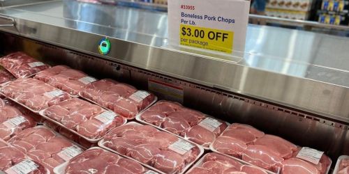 $3 Off Huge Packs of Fresh Boneless Pork Chops at Costco