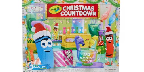 Crayola Christmas Countdown Advent Calendar Only $7.99 on Kohls.com (Regularly $15)