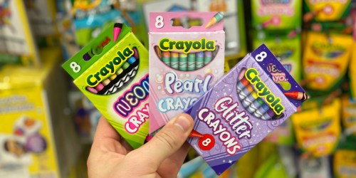 Crayola Crayons Just $1 at Dollar Tree | Neon, Pearl, & Glitter