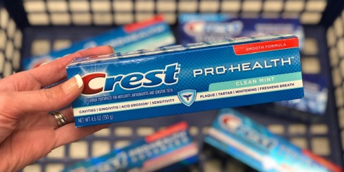 Crest Pro-Health Toothpaste 3-Count Only $4.65 Shipped on Amazon | Just $1.55 Per Tube
