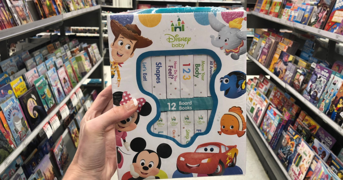 Disney Baby - My First Library 12 Board Book Block Set - By