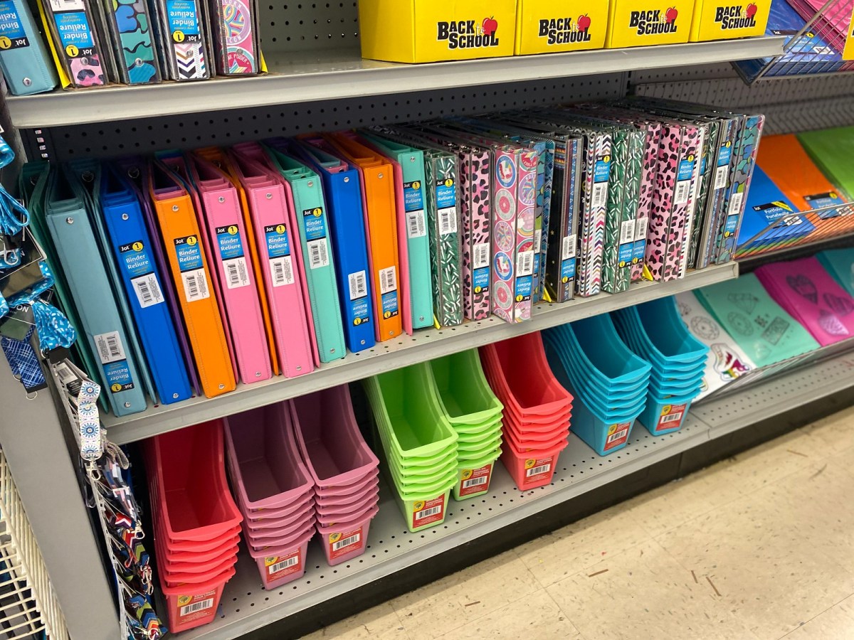 Dollar Tree Binders