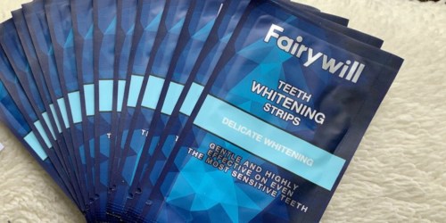 Teeth Whitening Strips 28-Pack Only $7.99 on Amazon | Gentle on Sensitive Teeth