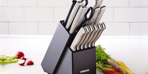 15-Piece Cutlery Knife Block Sets Only $19.99 on Macys.com (Regularly $70)