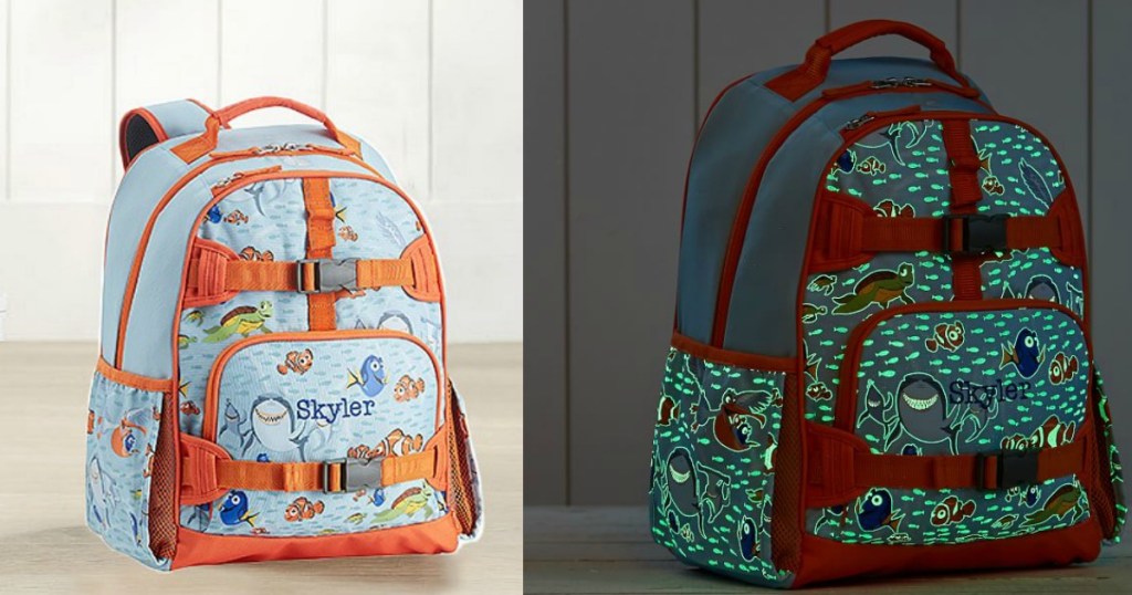 two images of Finding Nemo Backpacks