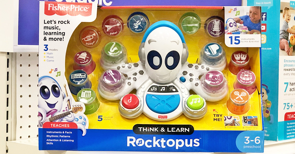 fisher price think and learn octopus