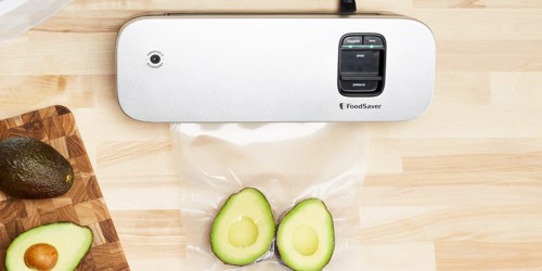 FoodSaver Space-Saving Food Vacuum Sealer Only $59.49 + Get $15 Kohl’s Cash