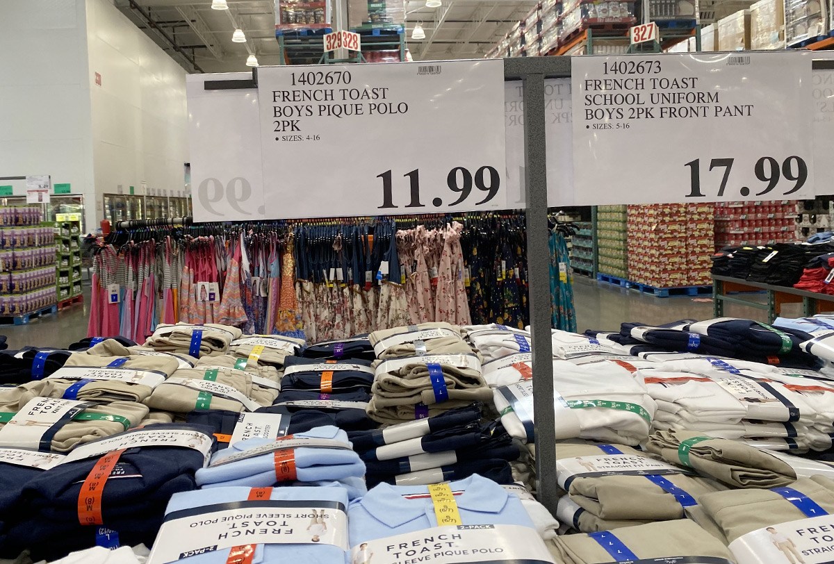 French Toast Kids School Uniform Polo 2Packs Just 11.99 at Costco