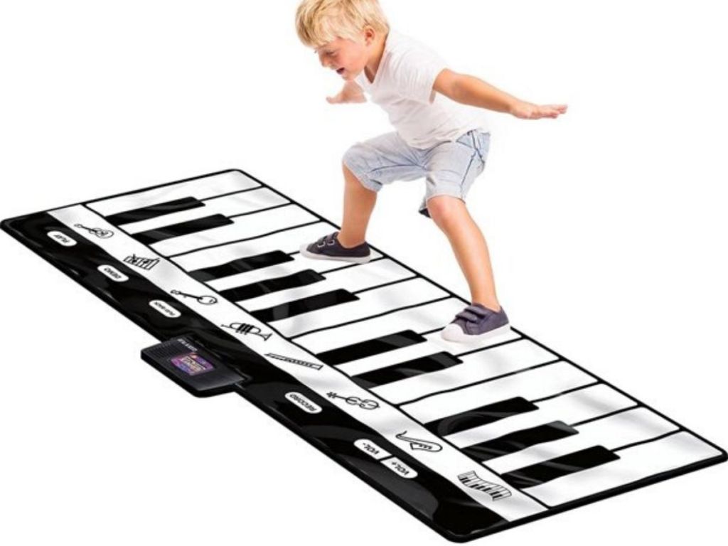 giant interactive piano play mat