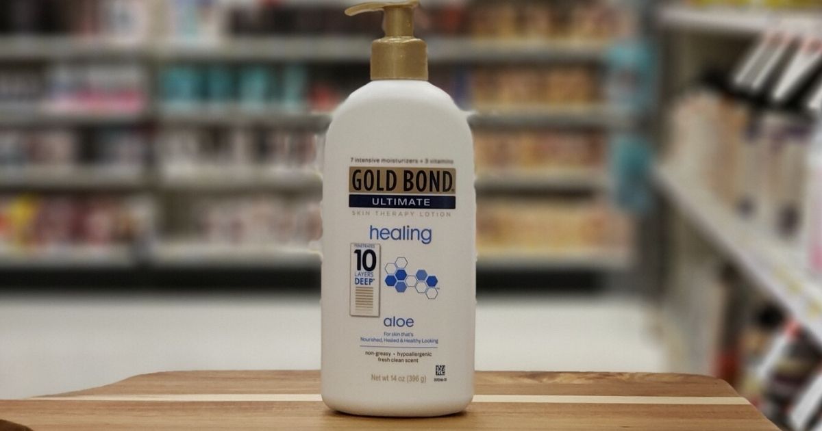 Gold Bond Ultimate Healing Lotion 14oz Bottle Only 5 Shipped on Amazon