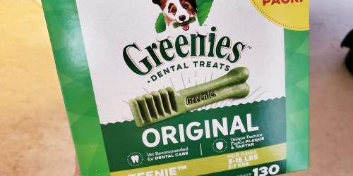 Greenies Dog Treats 130-Count Just $15.65 Shipped for Amazon Prime Members