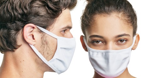 Hanes Non-Medical Face Masks 10-Pack Only $17.50 Shipped | Just $1.75 per Mask
