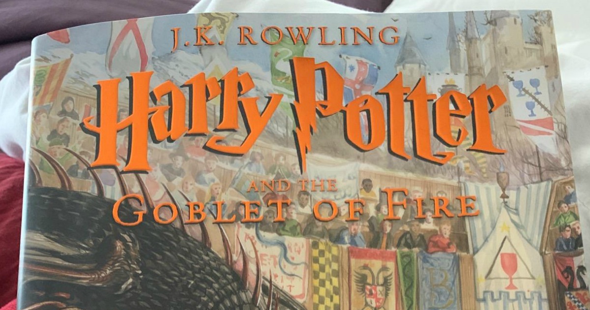 Harry Potter And The Goblet Of Fire Illustrated Edition Only