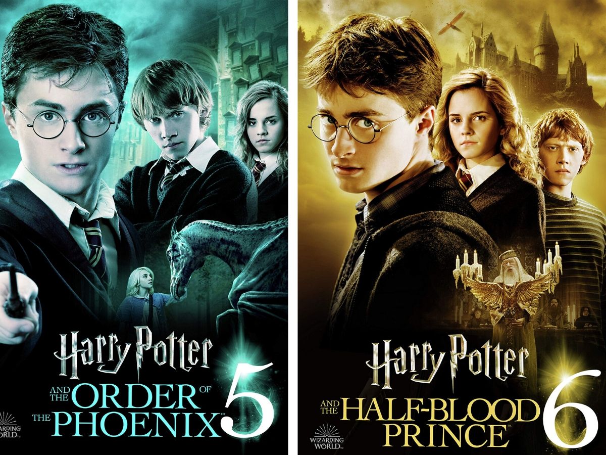 Harry Potter movies 5&6