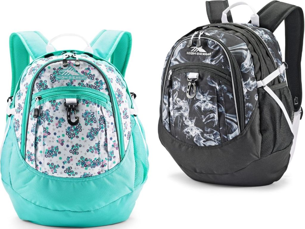 two backpacks