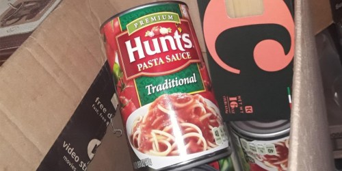 12 Hunt’s Pasta Sauce 24oz Cans Just $8.69 Shipped on Amazon | Only 72¢ Per Can