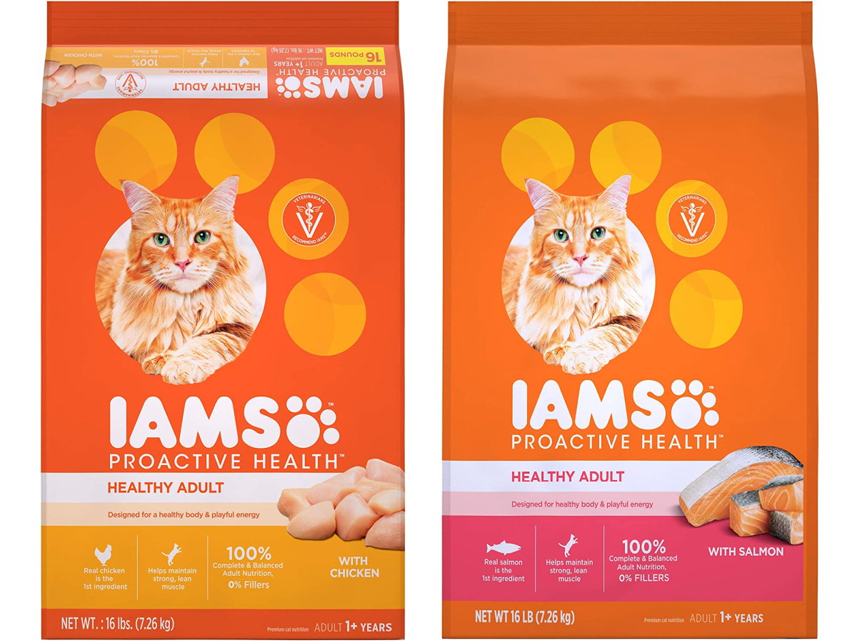 Iams Cat Food 16lb Bags from 12.65 Shipped on Amazon Regularly 25