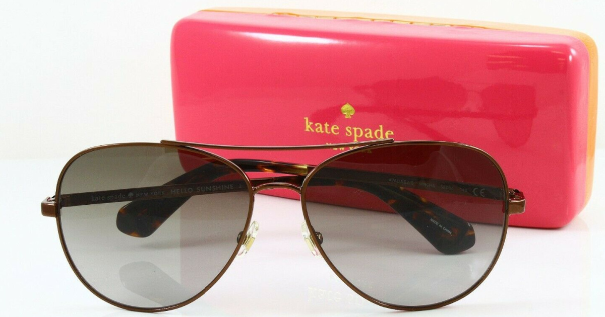 Kate Spade Polarized Aviator Sunglasses Only $42 Shipped