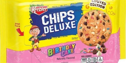 New Keebler Chips Deluxe Birthday Cake Cookies Coming Soon