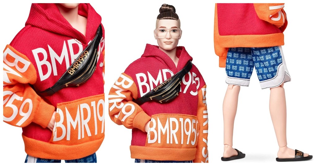 three different angles of the Ken BMR Fashion doll