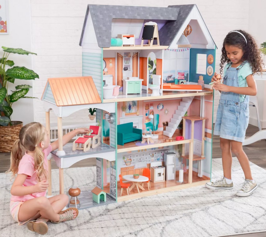 used kidkraft dollhouse